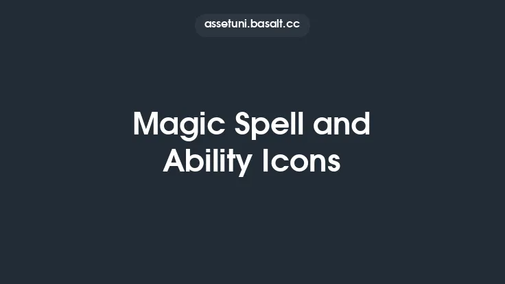 Magic Spell and Ability Icons Thumbnail