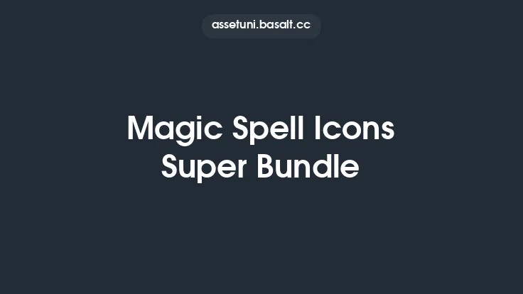 Magic Spell Icons Super Bundle Thumbnail