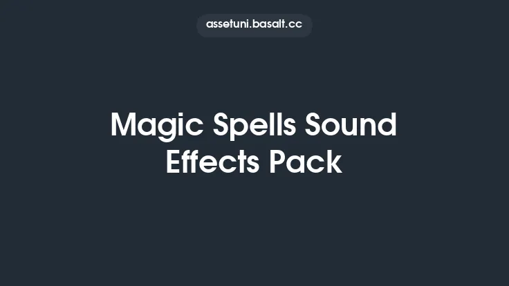 Magic Spells Sound Effects Pack Thumbnail