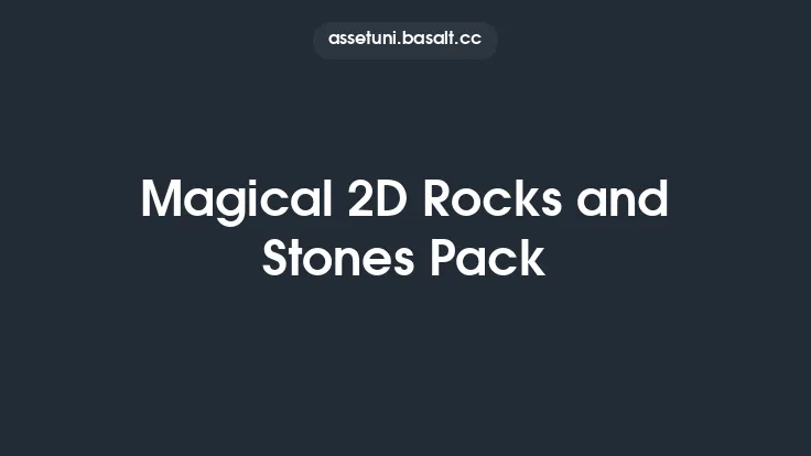 Magical 2D Rocks and Stones Pack Thumbnail