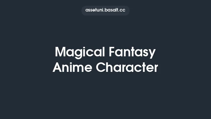 Magical Fantasy Anime Character Thumbnail