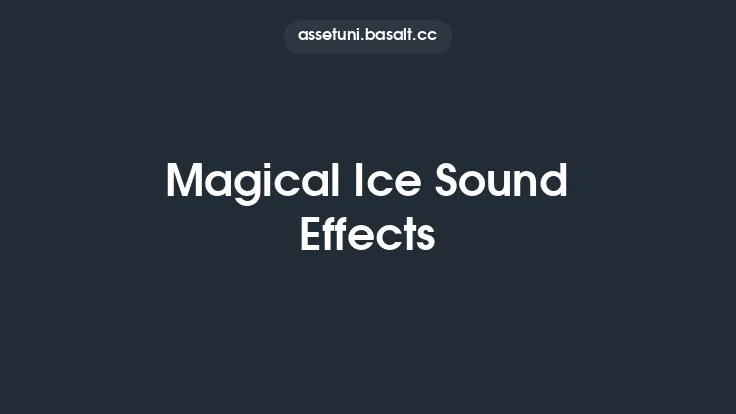 Magical Ice Sound Effects Thumbnail