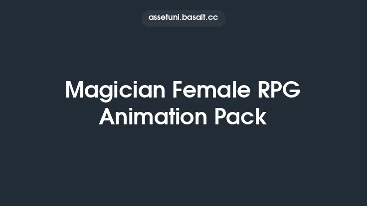 Magician Female RPG Animation Pack Thumbnail