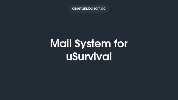 Mail System for uSurvival Thumbnail