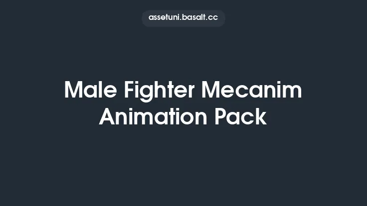 Male Fighter Mecanim Animation Pack Thumbnail