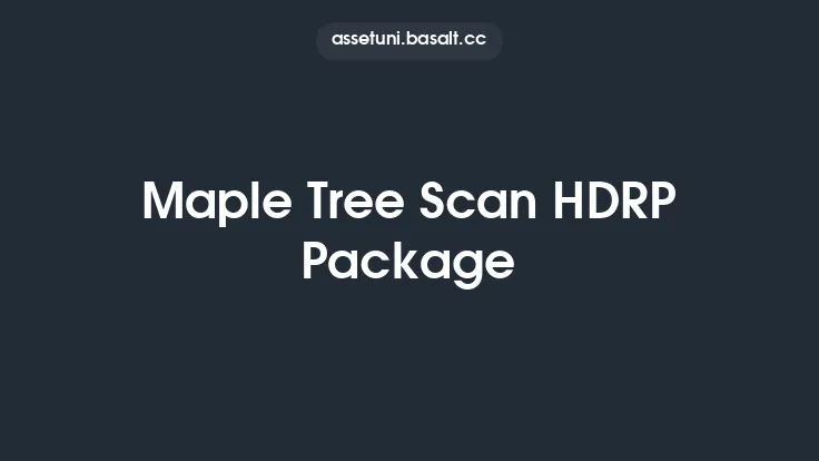 Maple Tree Scan HDRP Package Thumbnail