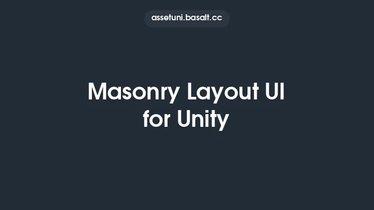 Masonry Layout UI for Unity Thumbnail
