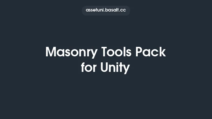 Masonry Tools Pack for Unity Thumbnail