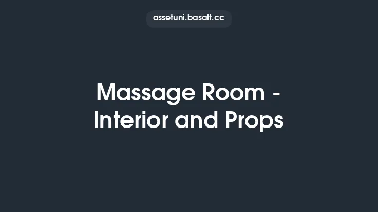 Massage Room - Interior and Props Thumbnail