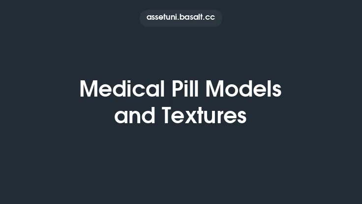 Medical Pill Models and Textures Thumbnail
