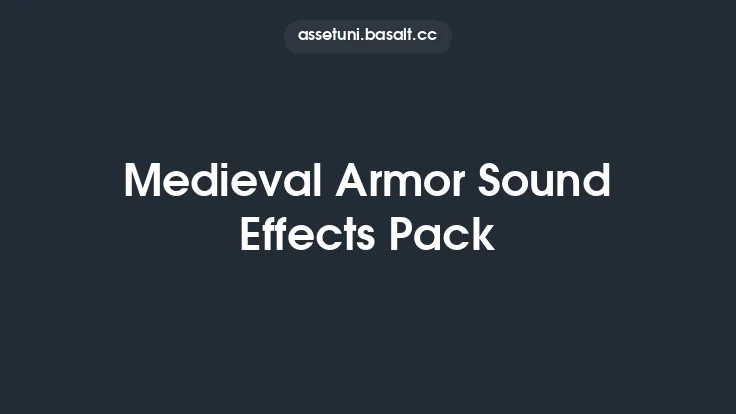 Medieval Armor Sound Effects Pack Thumbnail