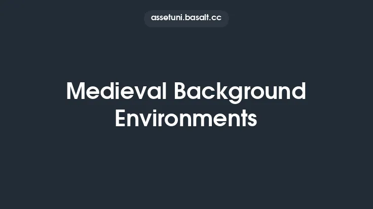 Medieval Background Environments Thumbnail