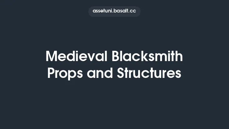 Medieval Blacksmith Props and Structures Thumbnail