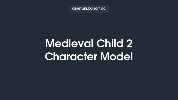 Medieval Child 2 Character Model Thumbnail