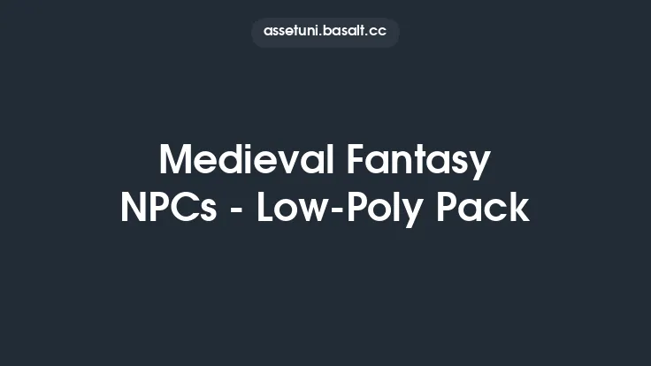 Medieval Fantasy NPCs - Low-Poly Pack Thumbnail