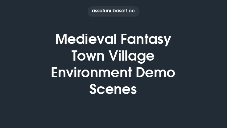 Medieval Fantasy Town Village Environment Demo Scenes Thumbnail