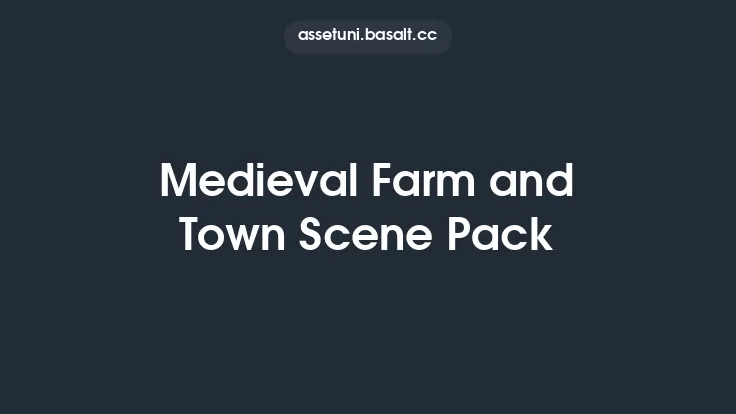 Medieval Farm and Town Scene Pack Thumbnail