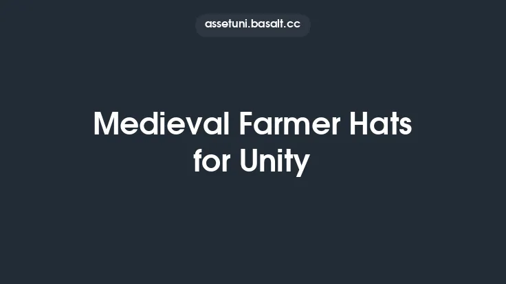 Medieval Farmer Hats for Unity Thumbnail