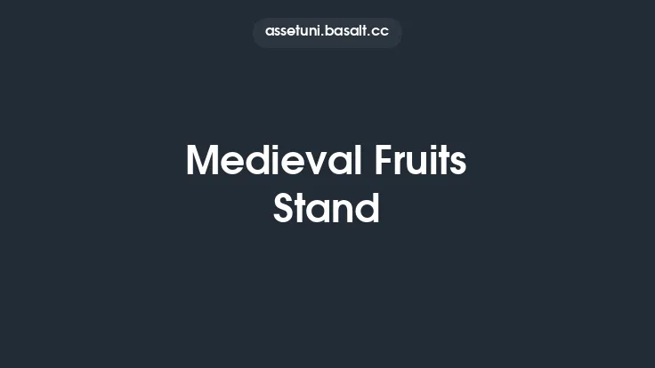 Medieval Fruits Stand Thumbnail