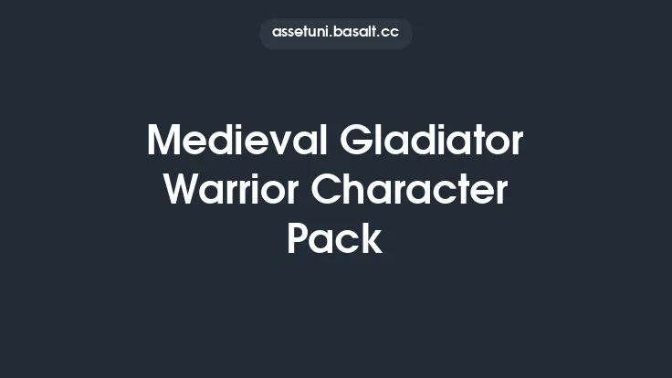 Medieval Gladiator Warrior Character Pack Thumbnail
