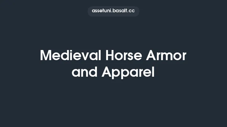 Medieval Horse Armor and Apparel Thumbnail