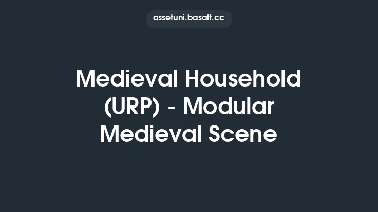 Medieval Household (URP) - Modular Medieval Scene Thumbnail
