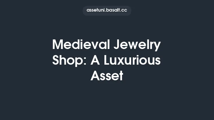 Medieval Jewelry Shop: A Luxurious Asset Thumbnail