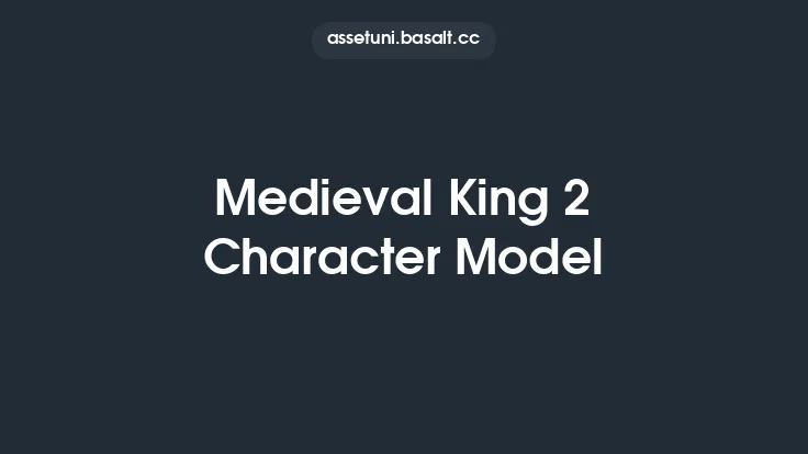 Medieval King 2 Character Model Thumbnail