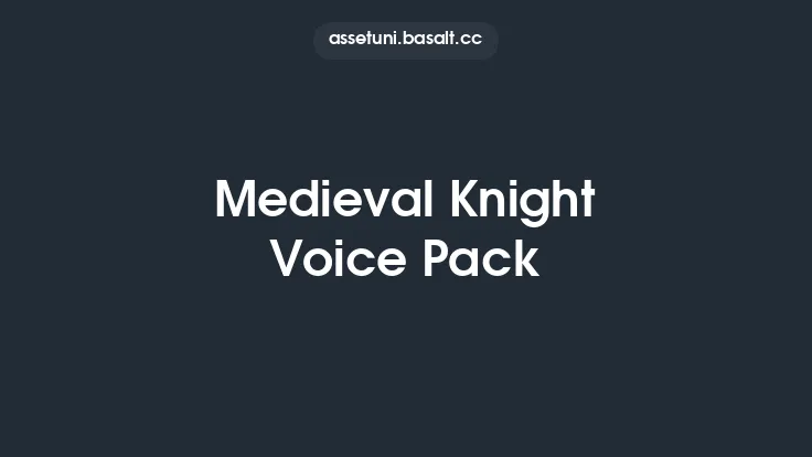 Medieval Knight Voice Pack Thumbnail