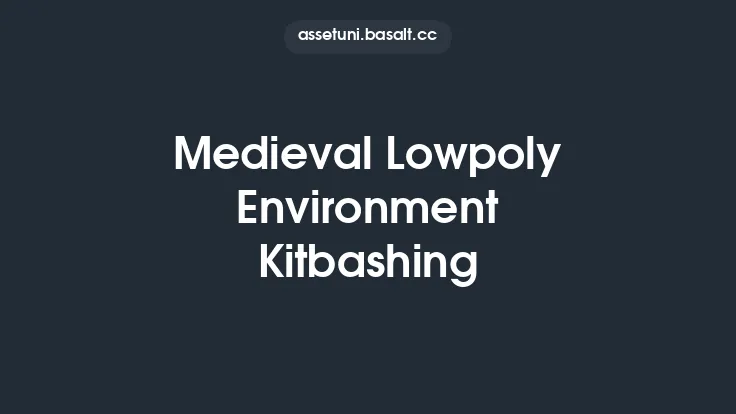 Medieval Lowpoly Environment Kitbashing Thumbnail