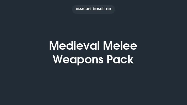 Medieval Melee Weapons Pack Thumbnail