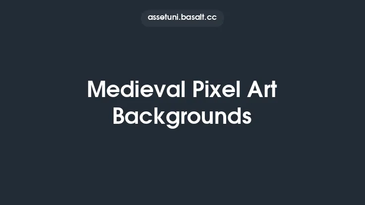 Medieval Pixel Art Backgrounds Thumbnail