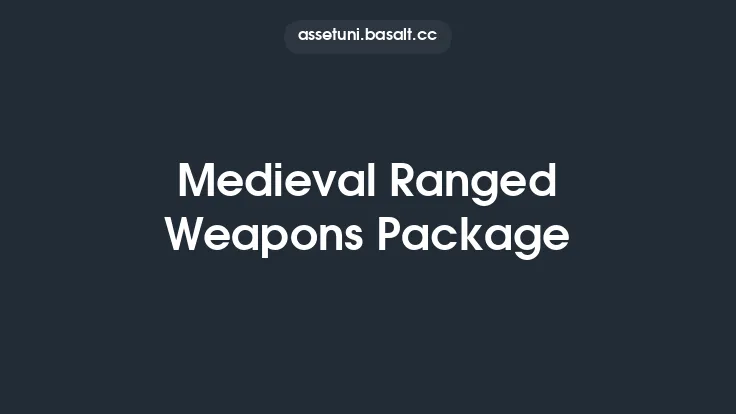Medieval Ranged Weapons Package Thumbnail