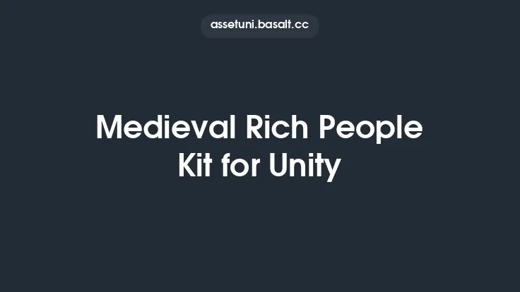 Medieval Rich People Kit for Unity Thumbnail