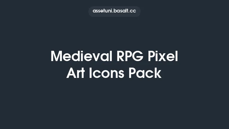 Medieval RPG Pixel Art Icons Pack Thumbnail