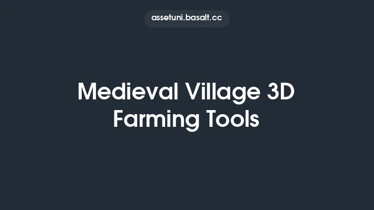 Medieval Village 3D Farming Tools Thumbnail