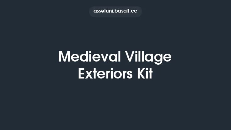Medieval Village Exteriors Kit Thumbnail
