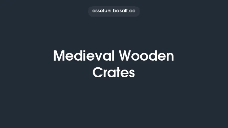 Medieval Wooden Crates Thumbnail