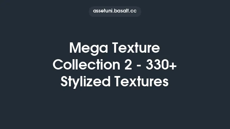 Mega Texture Collection 2 - 330+ Stylized Textures Thumbnail