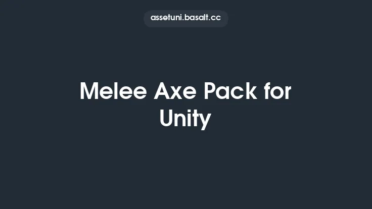 Melee Axe Pack for Unity Thumbnail