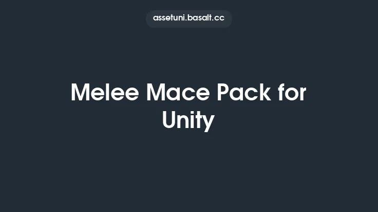 Melee Mace Pack for Unity Thumbnail