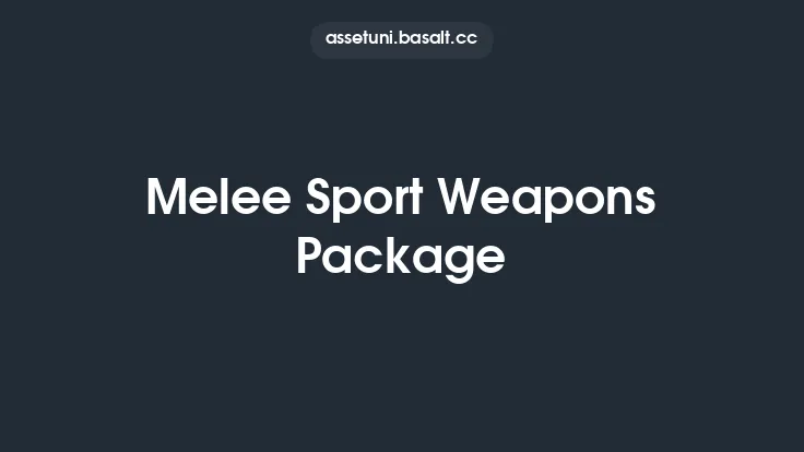 Melee Sport Weapons Package Thumbnail