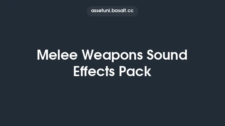 Melee Weapons Sound Effects Pack Thumbnail