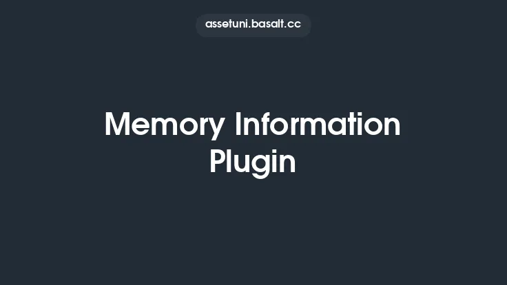 Memory Information Plugin Thumbnail