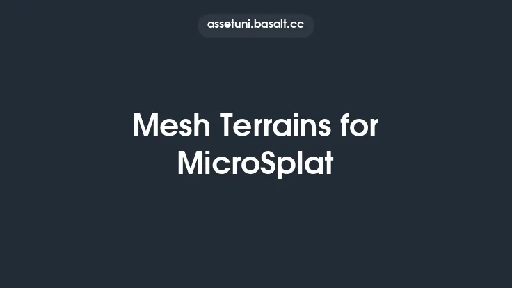 Mesh Terrains for MicroSplat Thumbnail