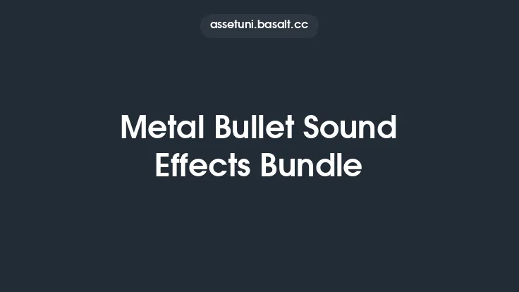 Metal Bullet Sound Effects Bundle Thumbnail