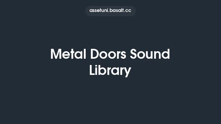 Metal Doors Sound Library Thumbnail