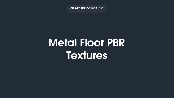 Metal Floor PBR Textures Thumbnail