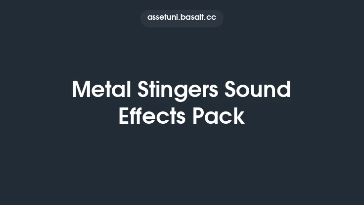 Metal Stingers Sound Effects Pack Thumbnail