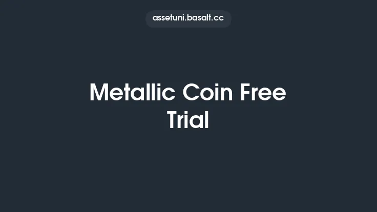 Metallic Coin Free Trial Thumbnail
